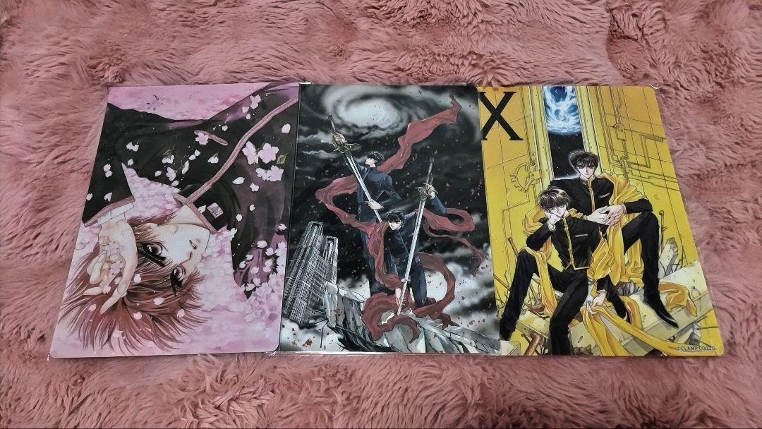 CLAMP X下敷き 3枚セット CLAMP 下敷き 6点セット 物販情報｜ゼク